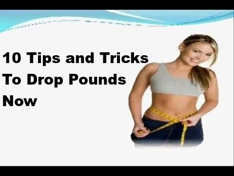 tips and tricks to drop pounds