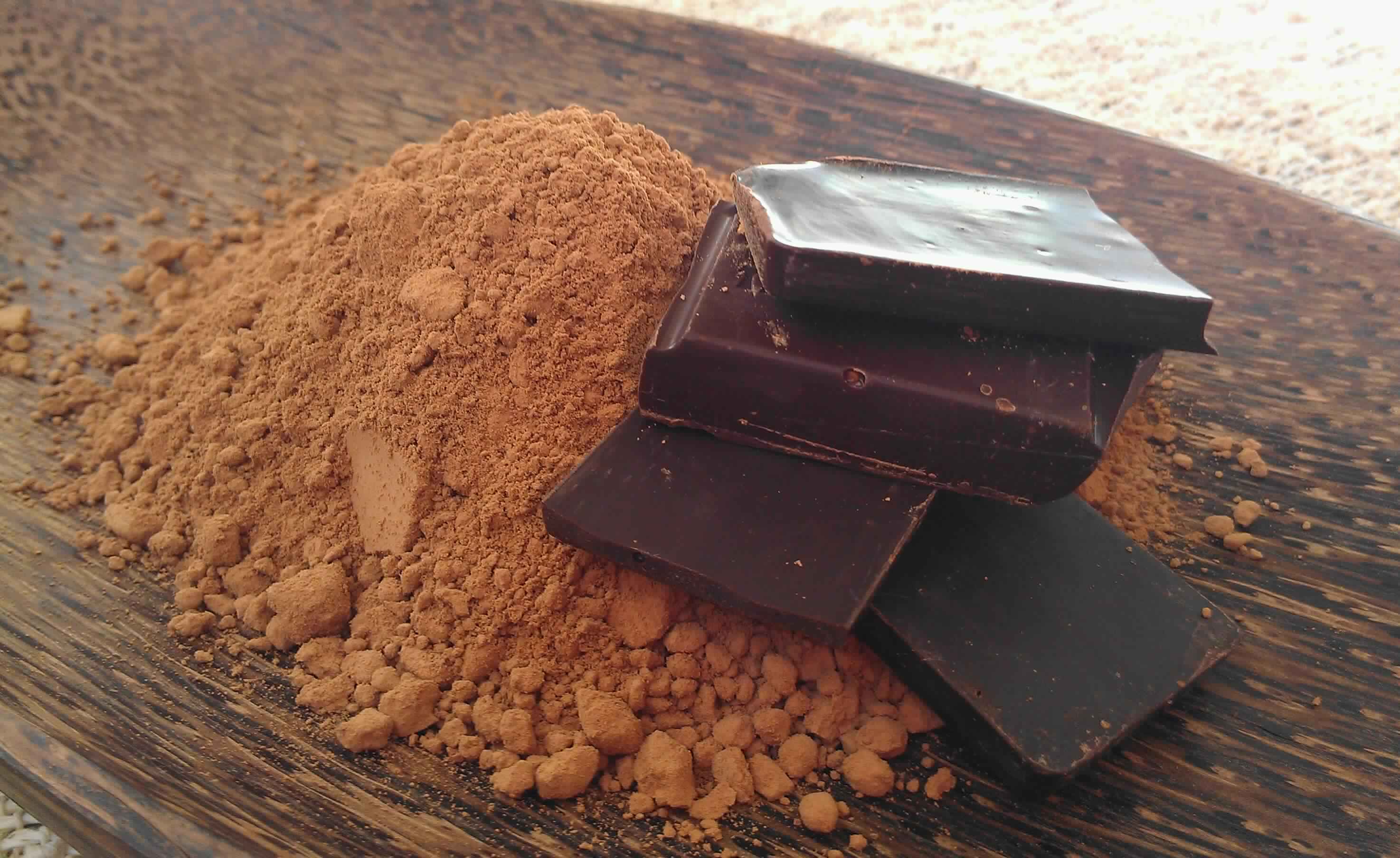 Cocoa Powder and Dark Chocolate