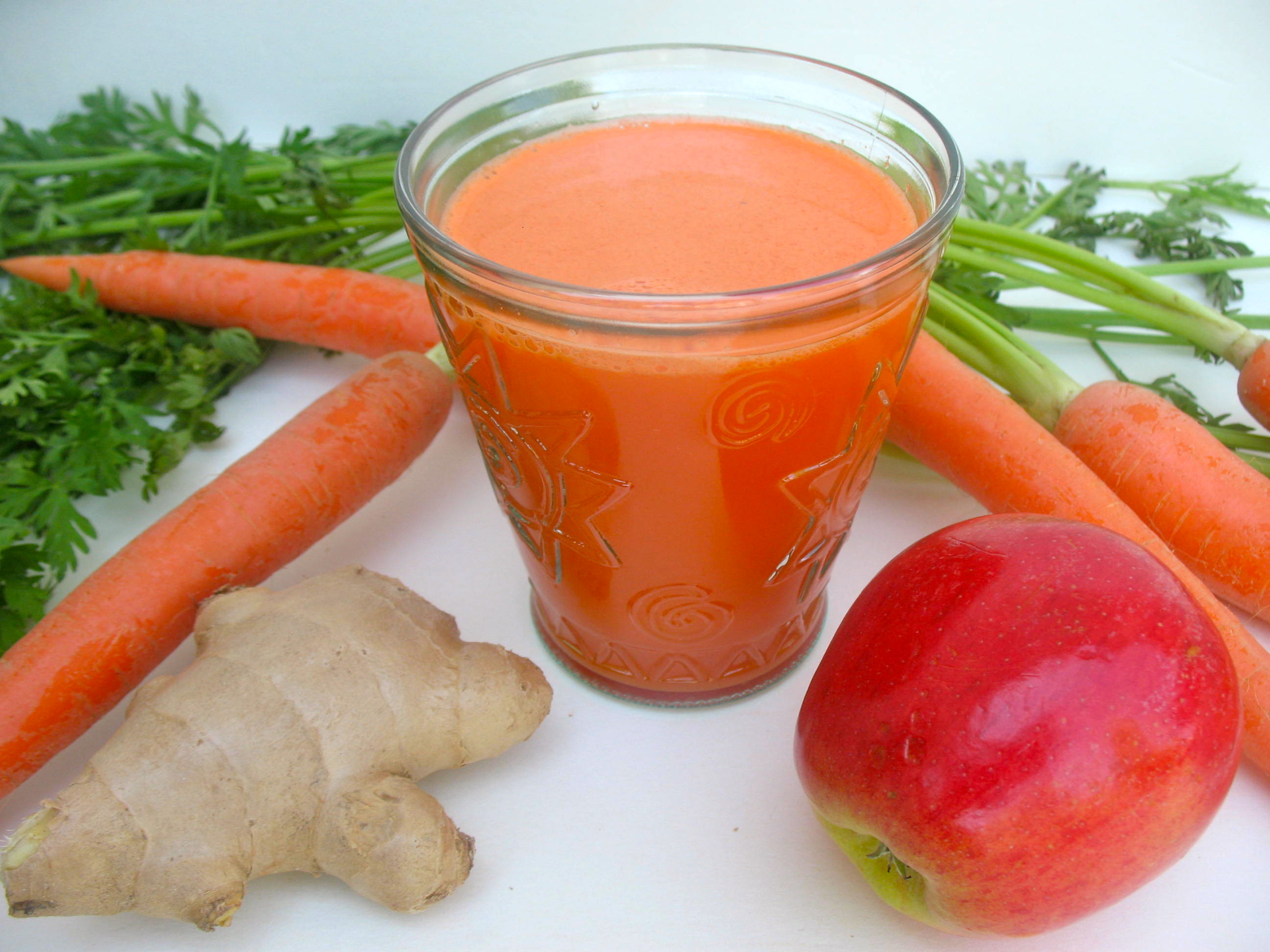 carrot ginger apple juice