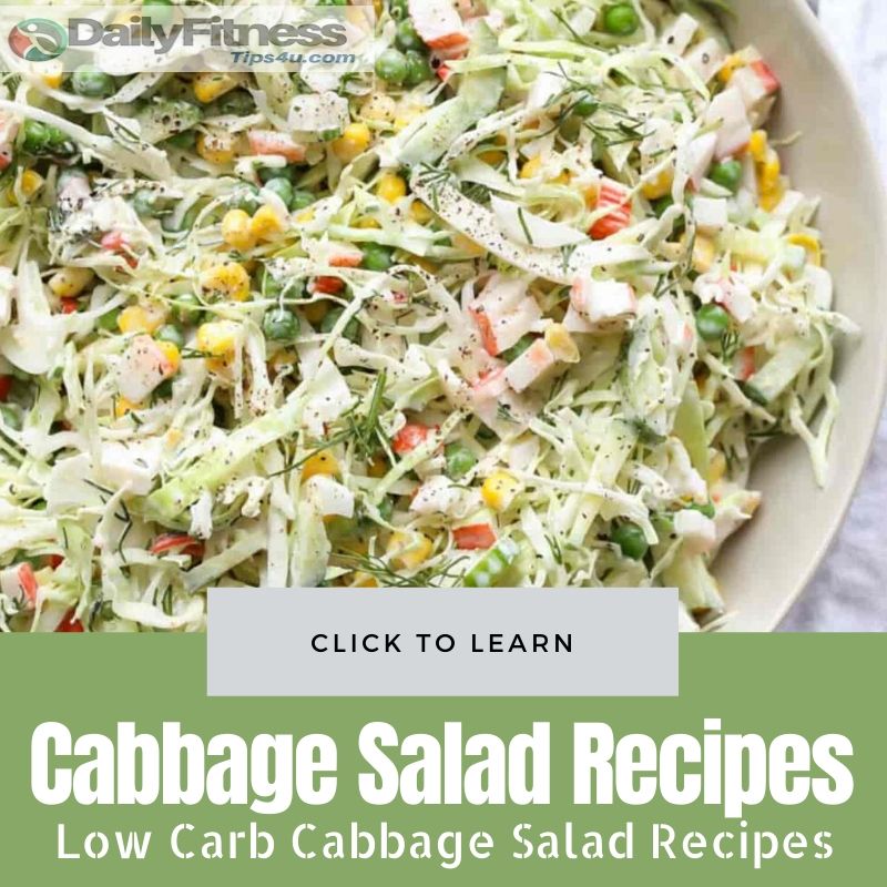 Low Carb Cabbage Salad Recipes