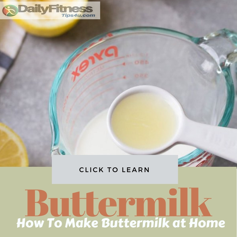 How To Make Buttermilk