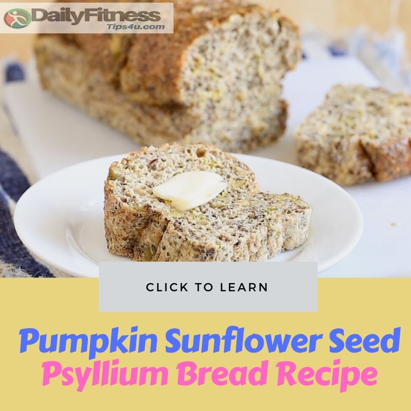 Pumpkin Sunflower Seed Psyllium Bread Recipe