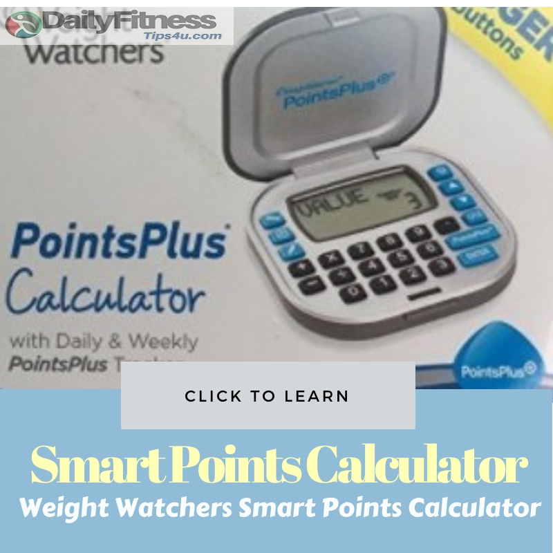 Weight Watchers Smart Points Calculator
